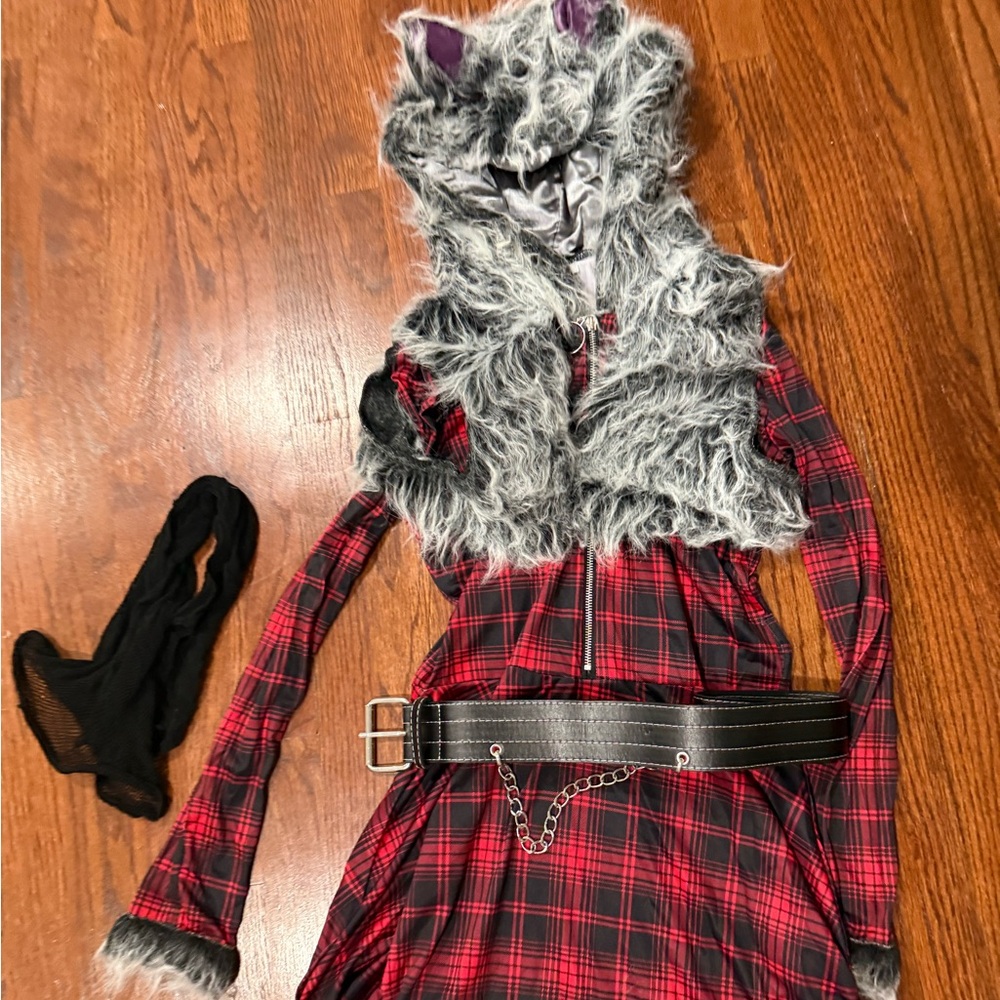 Wolf woman costume, usually match with little red riding hood costume